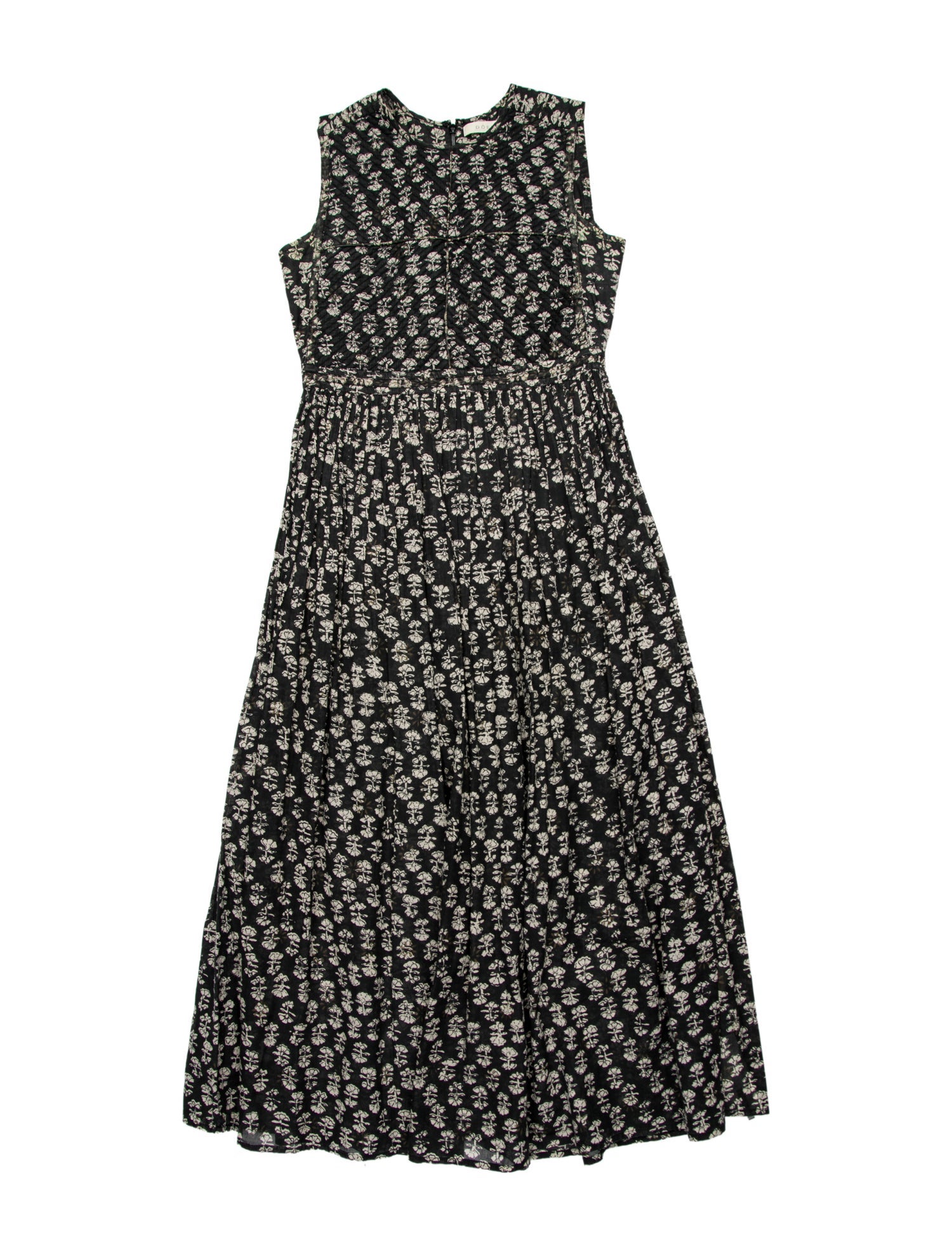 DÔEN Printed Midi Length Dress